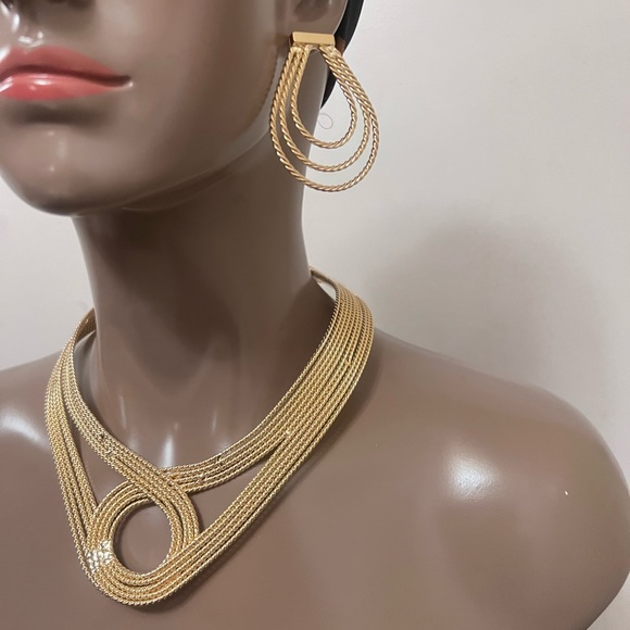Real Brazilian Gold 4 pieces set of handcrafted real Brazilian gold Plated. - Picture 1 of 4